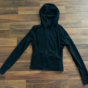Lululemon Black Running Jacket size 8